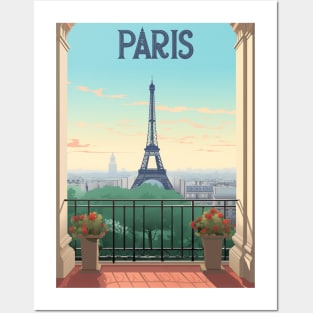 Affiche rétro - voyage - vintage - Paris Posters and Art